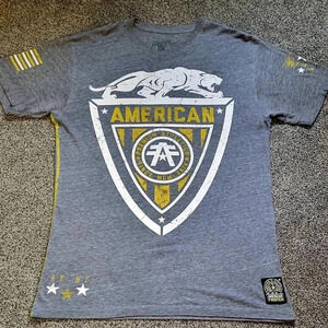 American Fighter t-shirts by The Buckle, Mens size XLG, tagless design